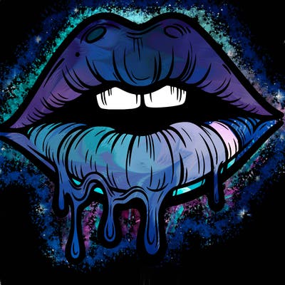 lips that look realistic and drip