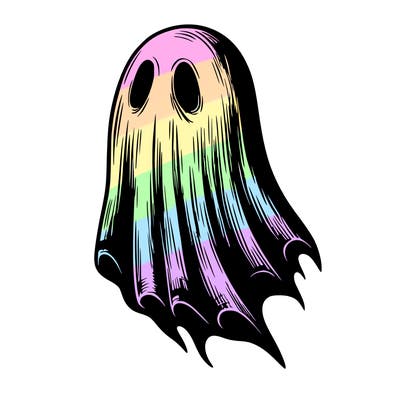 realistic creepy ghost