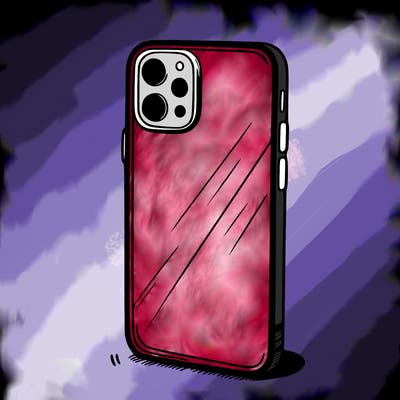 a plain phone case