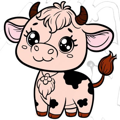 cute cow