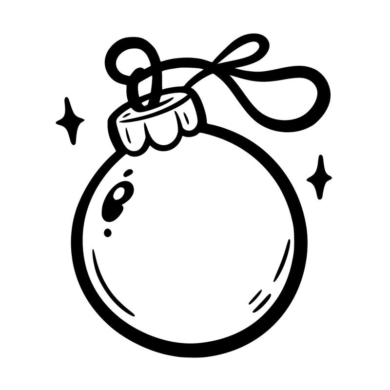 a blank ornament