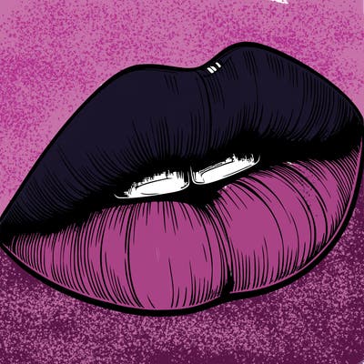 realistic lips