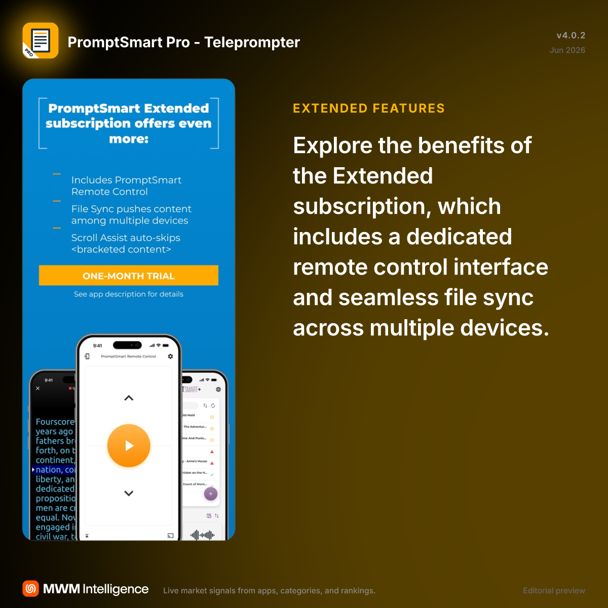 PromptSmart Pro - Teleprompter - Photo & Video App | MWM