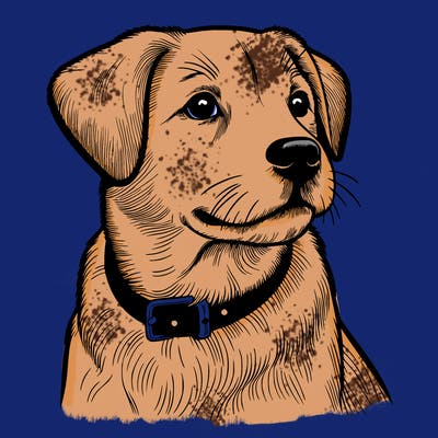 dog realistic