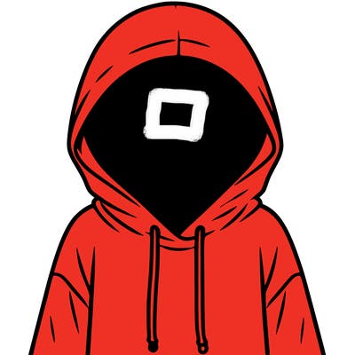 faceless girl in hoodie