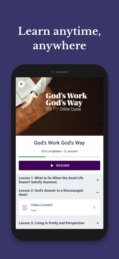 DTS Online Courses | Free Biblical & Theological Education
