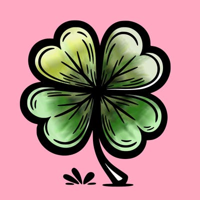 a big clover