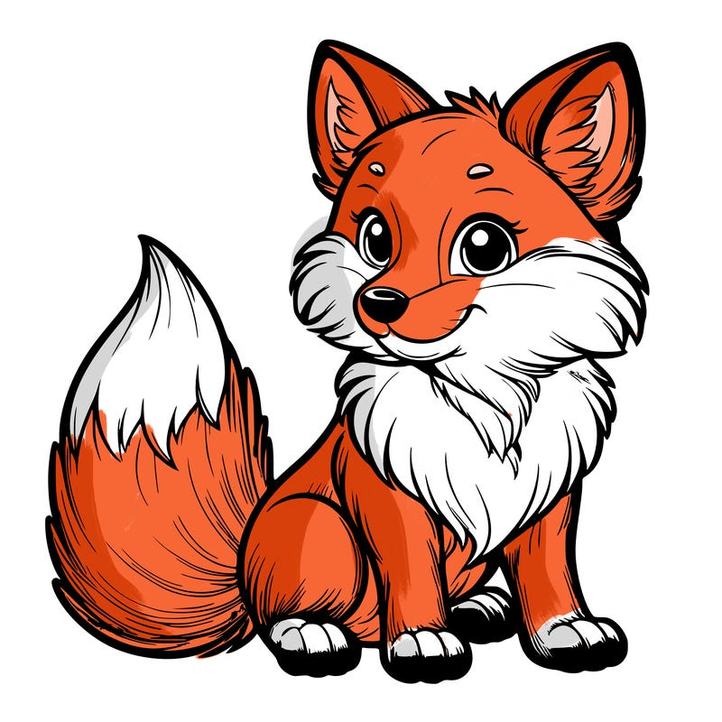 realistic fox