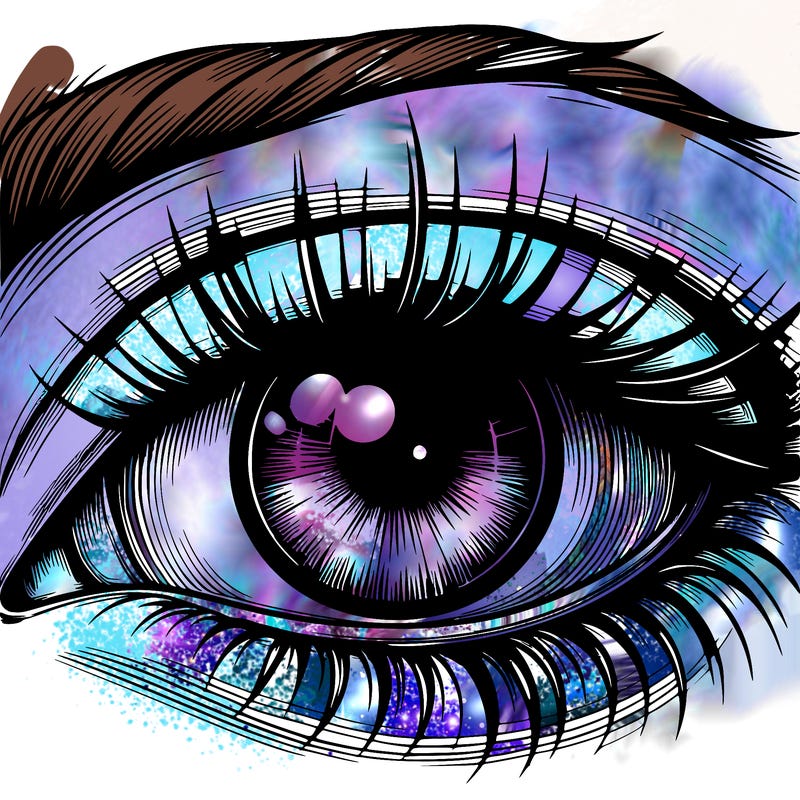 realistic eye