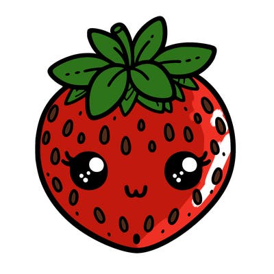 cute strawberry