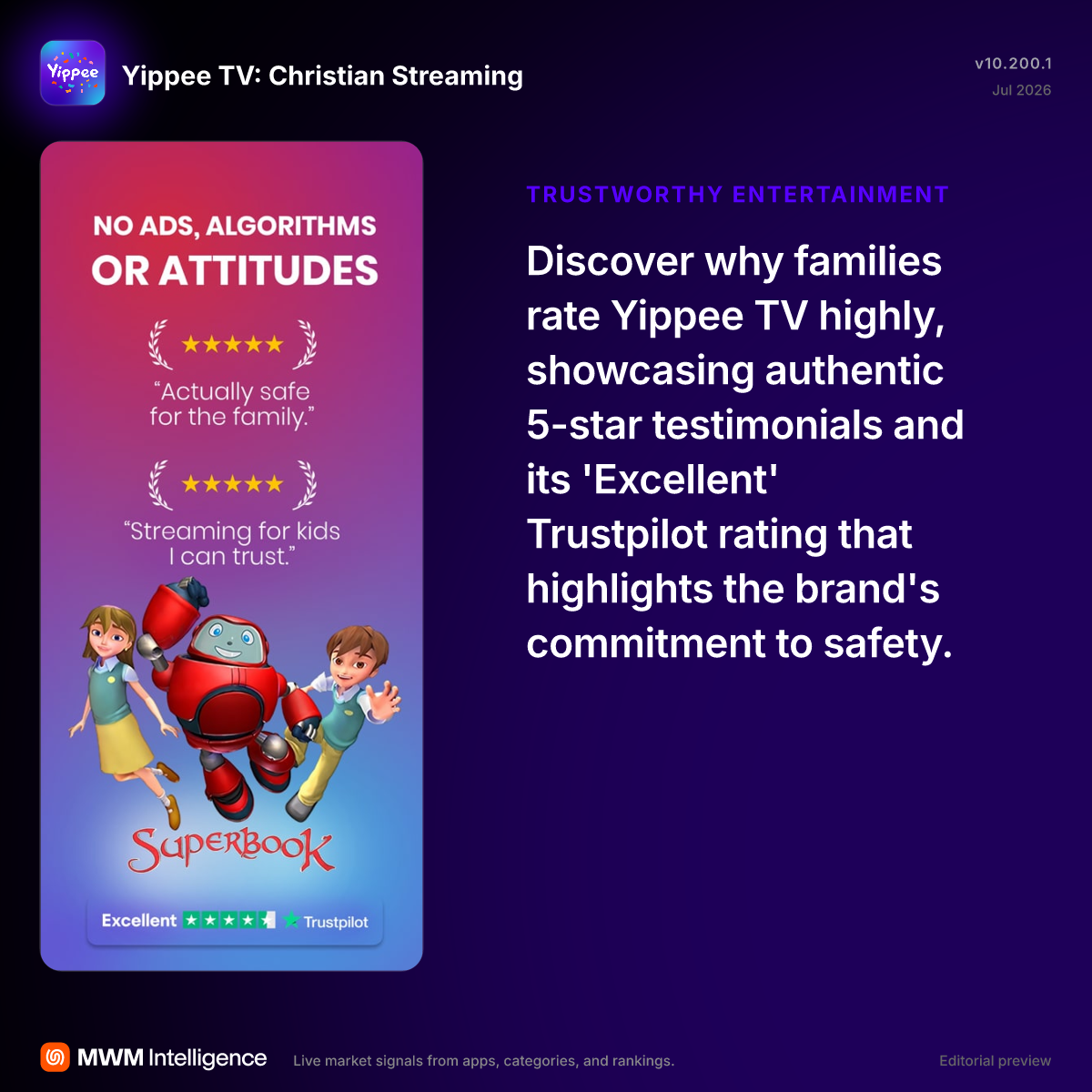 Yippee TV: Christian Streaming - Entertainment App | MWM