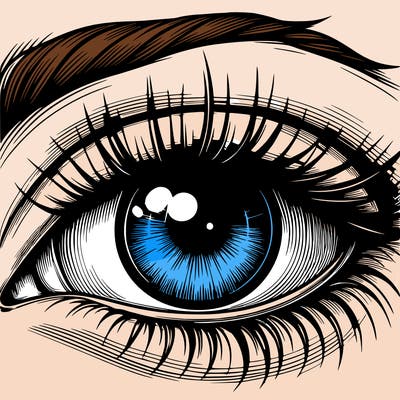 realistic eye