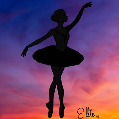 realistic ballerina