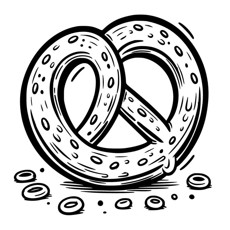 a pretzel