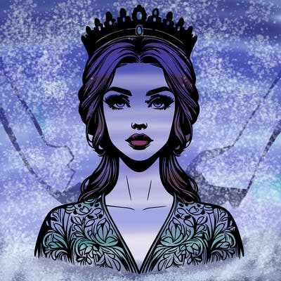 realistic beautiful queen