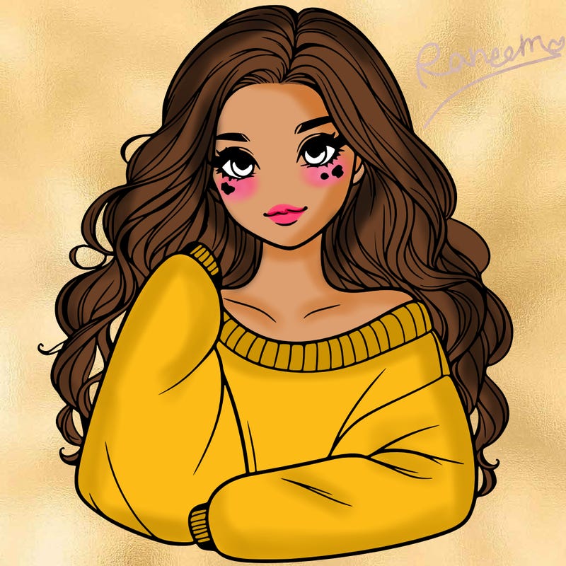 a beautiful girl in a big sweatshirt