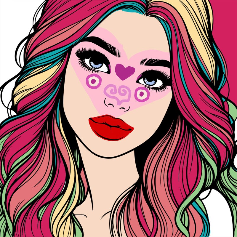 beautiful realistic girl