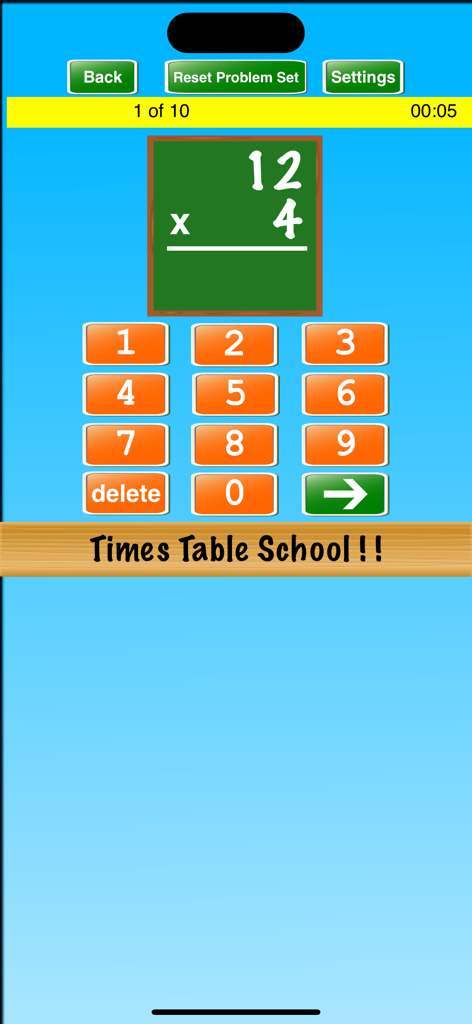 Times Table School ! ! - Education App | MWM