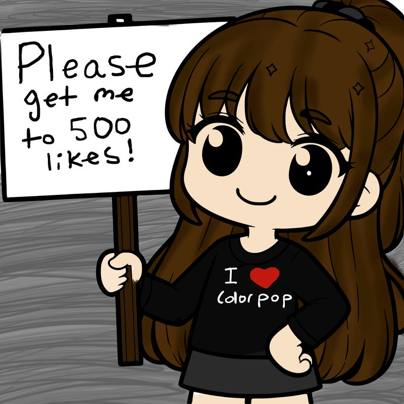 a girl holding a blank sign