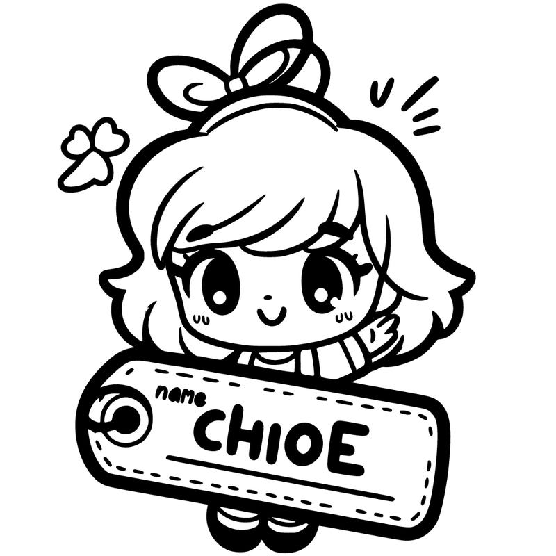 name tag chloe