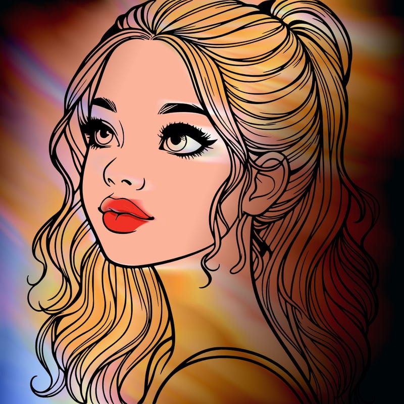 beautiful realistic girl