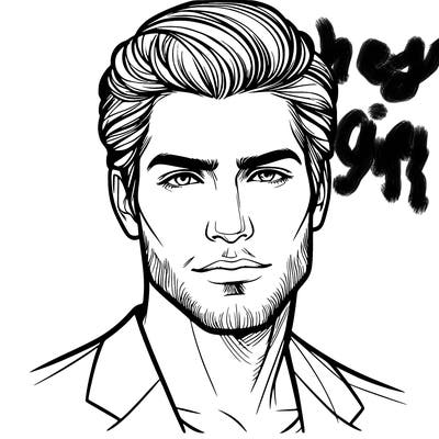 handsome man