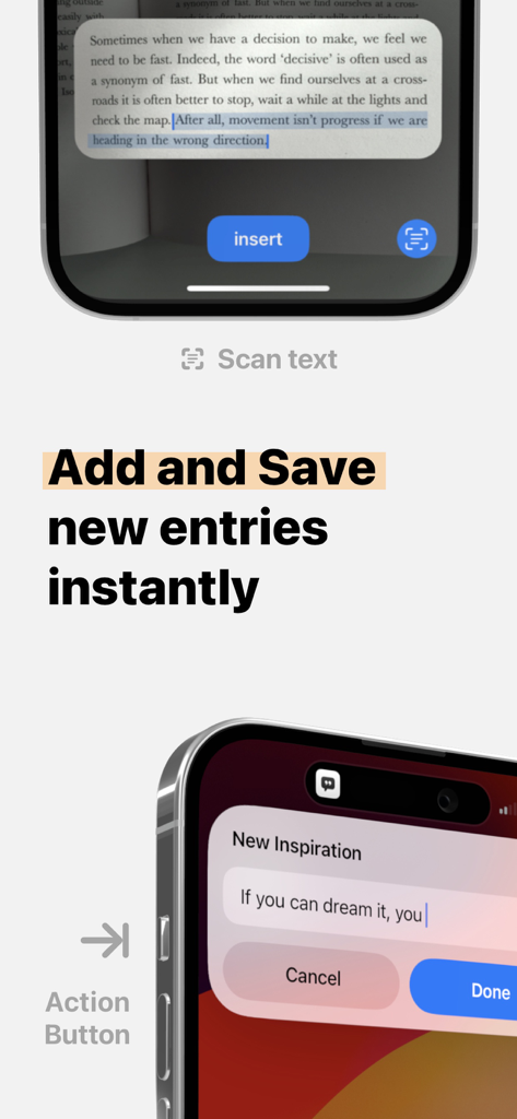 Thoughts - Quotes Manager - Reference App | MWM