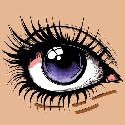 realistic eye