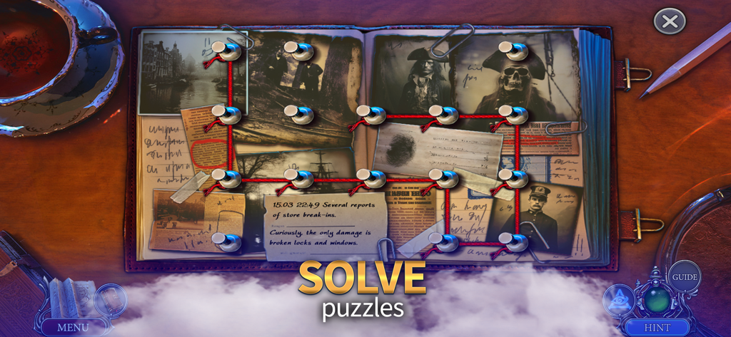 Dark City: Amsterdam Mystery - Solving a detective investigation puzzle in Dark City Amsterdam Mystery