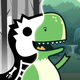 Dino T-Rex Endless Runner Game