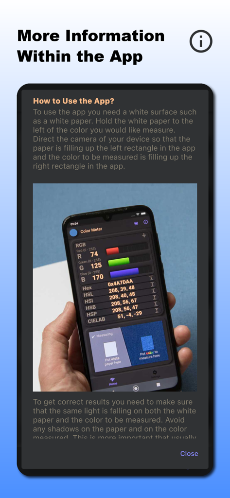 Colorimeter Camera Color Meter - Utilities App | MWM