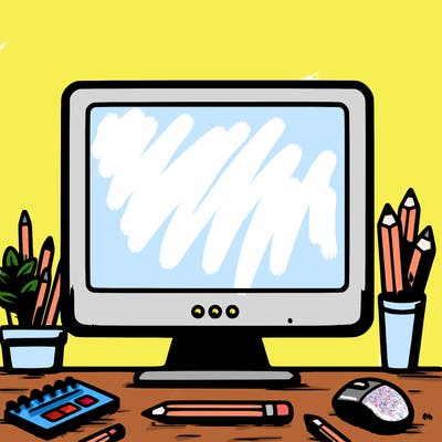 blank screen