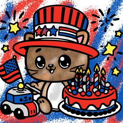 fourth of july birthday