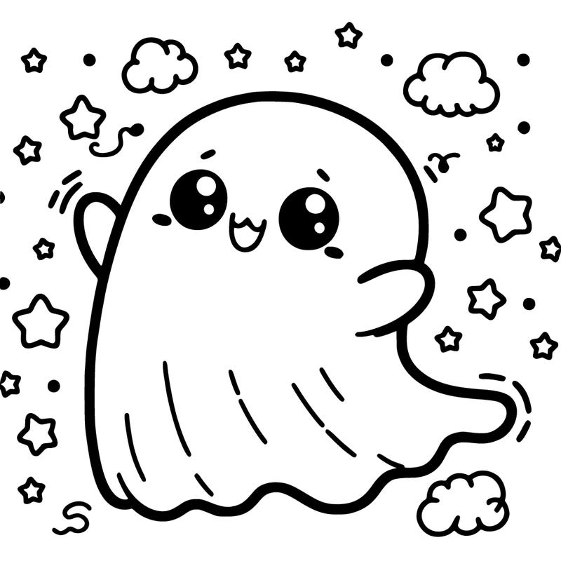 cute ghost