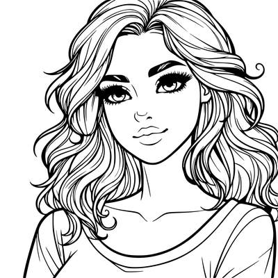 realistic woman
