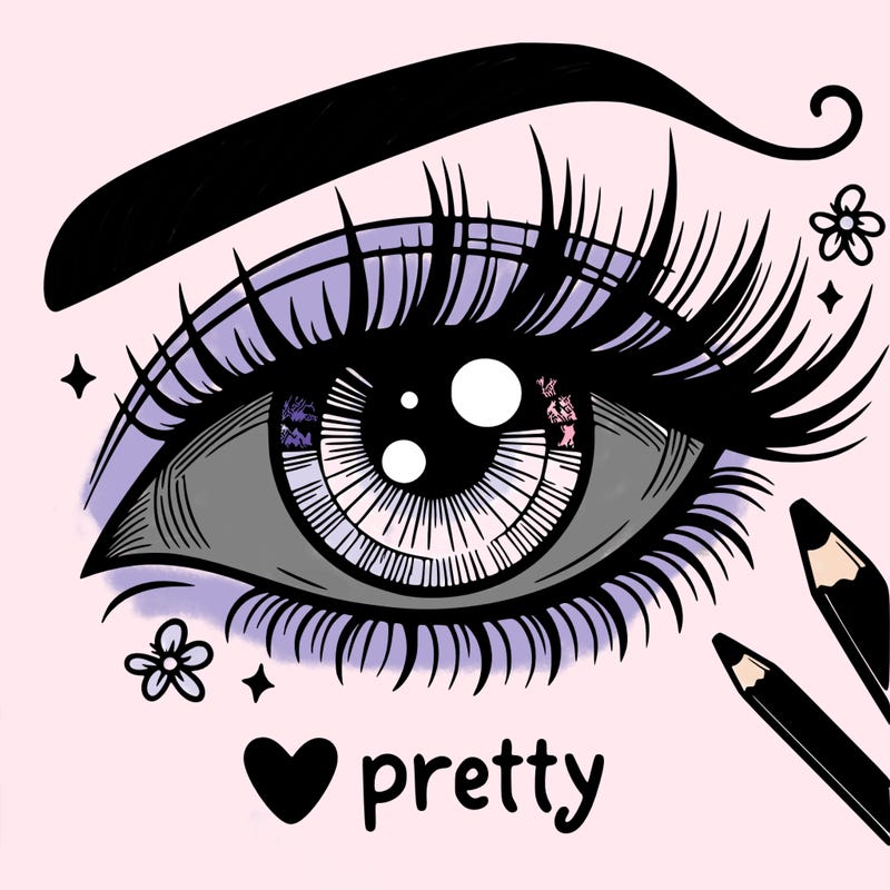 pretty eye