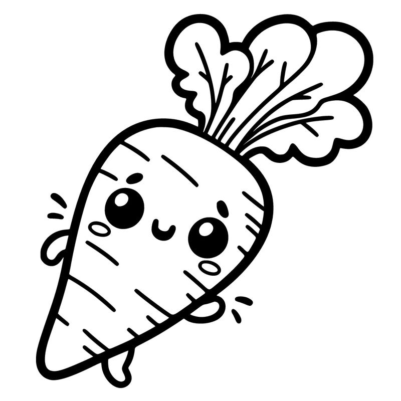 cute vegetable