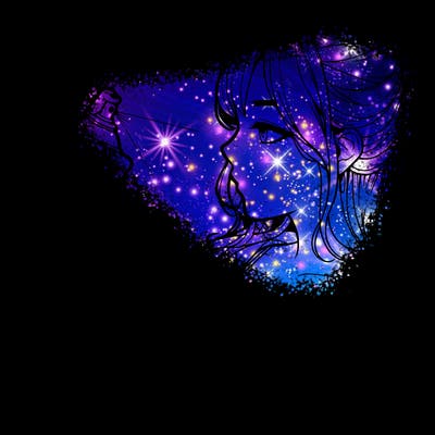 a realistic girl spray, painting