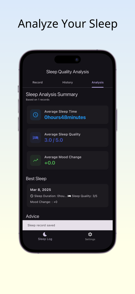 Sleeplog - Sleep Log & Ana... - Health & Fitness App | MWM