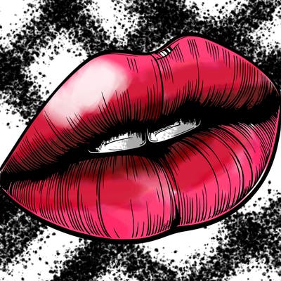 realistic lips