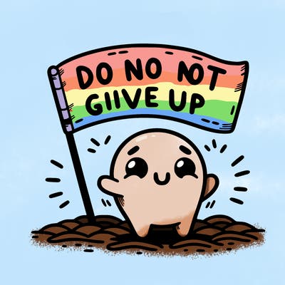 do not give up