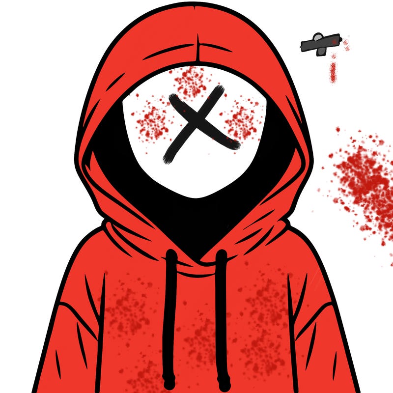 faceless girl in hoodie