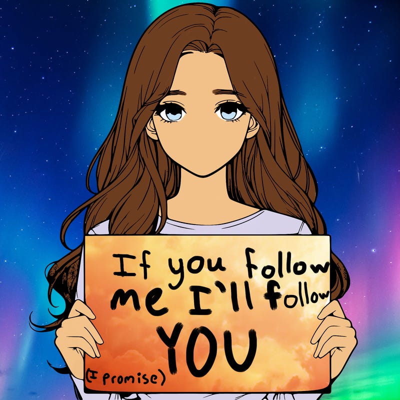 realistic girl with long hair holding a blank sign