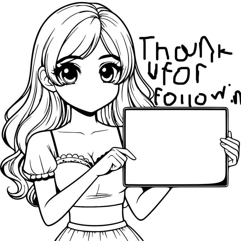 realistic pretty girl holding blank sign