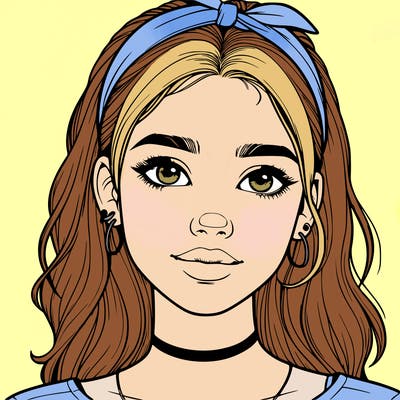realistic teenage girl