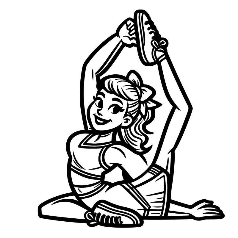 flexible cheerleader