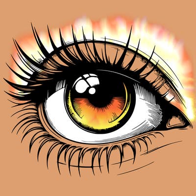 realistic eye
