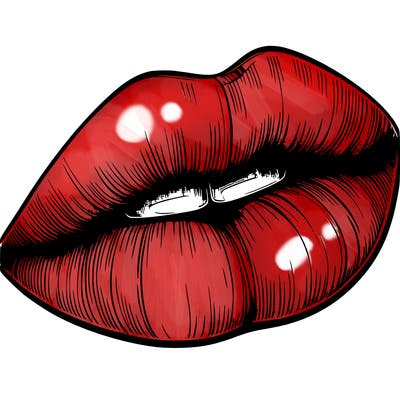 realistic lips