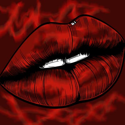 realistic lips