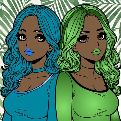 realistic twin sisters